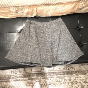 Grey Abercrombie & Fitch Skirt